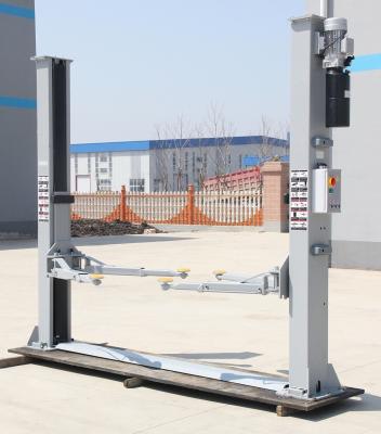 China Top Quality Floor Plate Car Lifts Electric Lock Release 2 Post Car Lift 4000kg/1800mm for sale