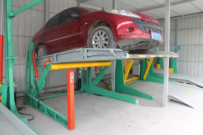 China Simple Car Parking Lift 2000KG Electric Hydraulic Luffing Car Parking Lift Easy Car Stacker for sale