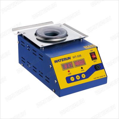 China Round Blue Lead Free Solder Pot , 180W-500W Solder Melting Pot for sale