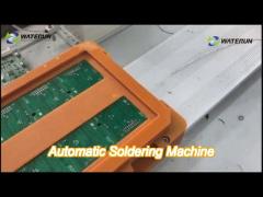 0.4-0.6MPA Automatic Soldering Machine , Multifunctional PCB Welding Robot