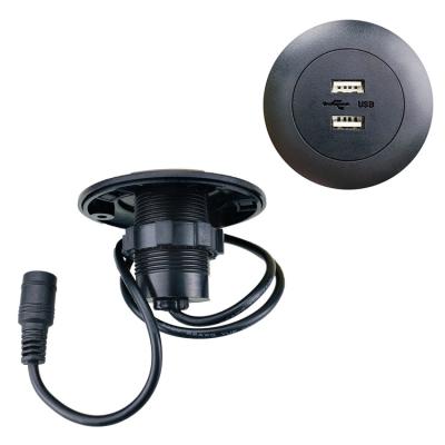 China Residential DC 12V / General Purpose Input 5V 3.1A Output Sofa USB Charger For Furniture for sale