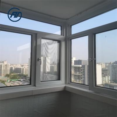 China Factory Direct Sales Modern Design Aluminum Casement Magnetic Glass Door Bottom Hung Windows Aluminum Screen Door for sale