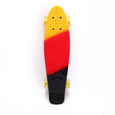 China High Quality Young Fish 22 Inch Plastic Printed Board Mini Skateboard Small Outdoor Toy for sale