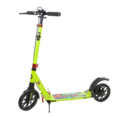 China PU manufacturer supply upright 2 wheel automatic mobility scooter folded for adults disc brake scooter for sale