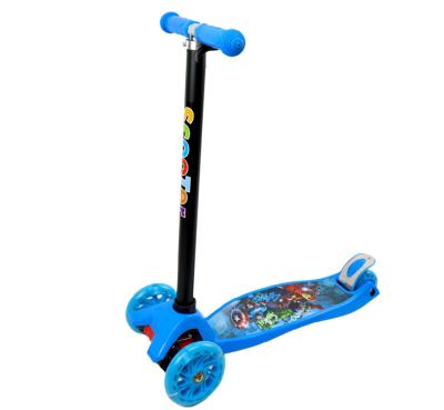 China Factory Wholesale Price Durable Concessions And Size Cool Design Kids Portable Adjustable Scooter for sale