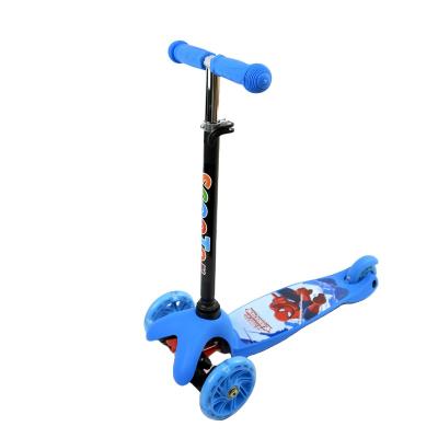 China Durable Best Price Child Wholesale Popular Kid Toy Folding PU Height 3 Wheels Adjustable Slide Scooter for sale