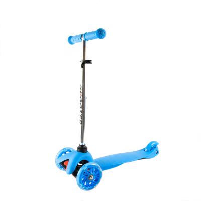 China High Quality Kids Exclusive Supply Durable Frontier 6 Years Kick Scooter With 3 PU Wheel Toy Flashing Scooter For Kids for sale