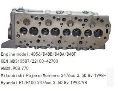 China In Stock 4D55 4D56 Cylinder Head Assembly OEM 22100-42700 For AMC 908 511 908 611 OEM Standard Size for sale