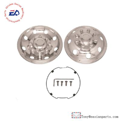 China ABS wheel cover 19.5 inch universal hubcap stainless steel wheelcap used for ISUZU DAF for sale