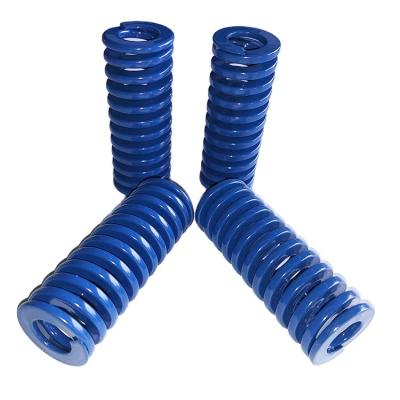 China ISO 10243 Steel Coil Die Coil Compression Spring Blue Springs Mold Making Springs for sale