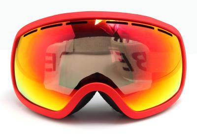 China Fashion Ladies Snow Boarding Goggles with PC Lens for Eye Protection for sale