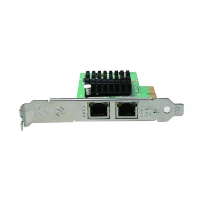 China Server Intel I350 T2 2 x RJ45 Gigabit PCI Express x4 Ethernet Server Adapter for sale