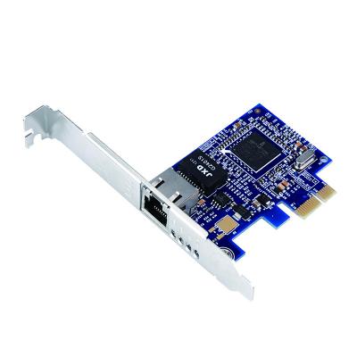 China 1GbE Broadcom BCM5751 Desktop Gigabit RJ45 Single Port PCI Express 1x Ethernet Network Card with PXE for sale