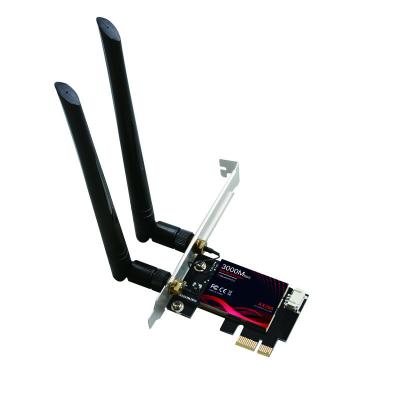 China 2.4G/5GHz Intel AX200 PCI Express x1 PCIe WIFI Desktop Dual Band Adapter for sale