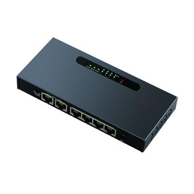 China POE Extend 250 Meters 100M 10 Port POE Switch For CCTV IP Camera for sale