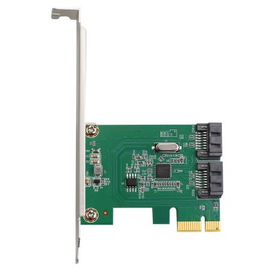 China Supports Lead Free RAID 0 and 1 Modes PCI Express 2.0 2 Port SATA III Revision 2.0 ASMedia Chipset Controller Card for sale