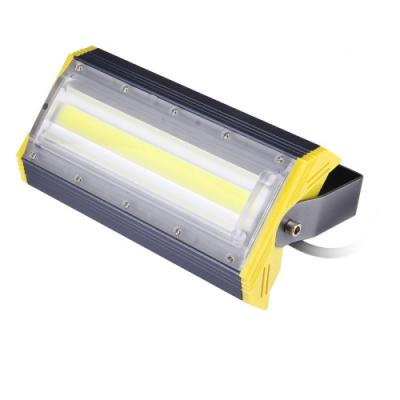 China 50W 5000lm IP65 waterproof aluminum casing COB LED linear flood light for sale