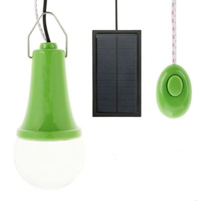 China 1W 1200mAh Solar powered lighting system LED energy saving light bulb for sale