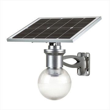 China 9W Solar energy garden yard LED light with lithium battery for sale