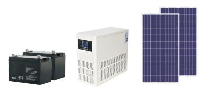 China Solar power system with 6000W off gird Solar inverter,home solar power system for sale