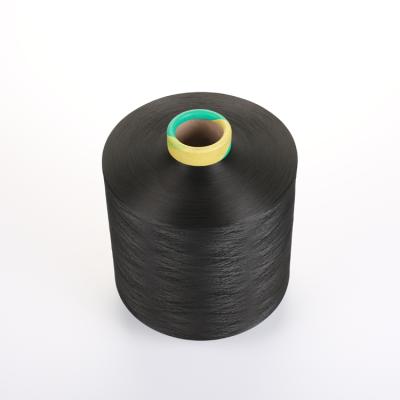 China Anti-bacteria DTY 150D/48F BLACK NIM SD 100% Polyester Filament Yarn For Knitting for sale