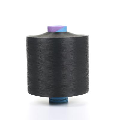 China Anti-bacteria China Manufacturer Polyester Filament Yarn 100/144 SIM 100% dty Black for sale