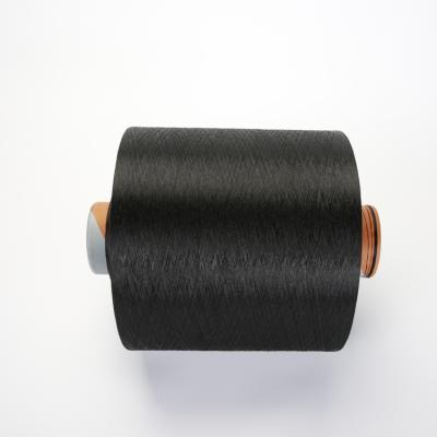 China Anti-bacteria 300D/96F Black 100 pct POLYESTER TEXTURED YARN DTY for sale