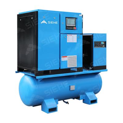 China Laser Cut Screw Lubricated Air Compressor for sale