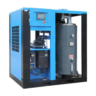 China 100Kw 13Bar Lubricated Screw Air Compressor With Inverter for sale