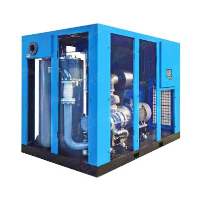 China Lubricated Low Pressure 1.5bar Industrial Screw Air Compressor for sale