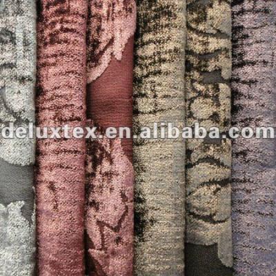 China Blackout 100% Polyester Luxury Upholstery Stock Chenille Fabric for sale