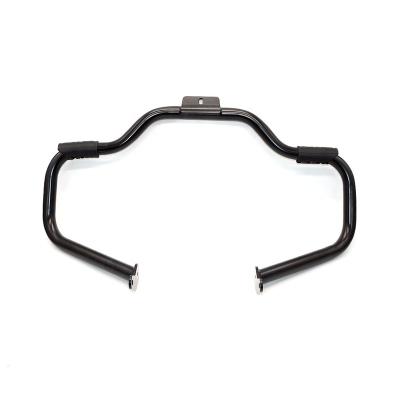 China Wholesale High Quality Aluminum Chrome/Black Mustache Road For Harley Softail 00-17 16 Engine Crash Bar Guard for sale