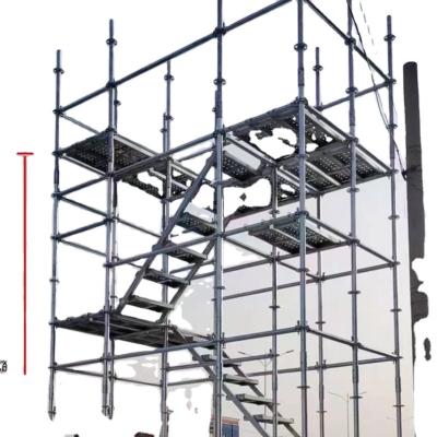 China CONSTRUCTION Hdg Ring Lock Scaffolding Steel Building Material Scaffold Based System Ringlock Scaffolding In Construction for sale