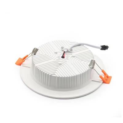 China Modern Fire Warning Smart Lighting 5w Led Emergency Recessed Downlight for sale