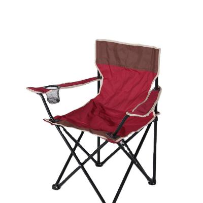 China Outdoor Training Beach Color Patchwork Quick Folding Portable Durable Firm Easy-Carry Armchair for sale