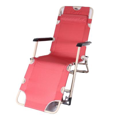 China High Quality Foldable Sun Lounge Beach Chair Weightlessness Leisure Metal Easy-carry Folding Chairs for sale