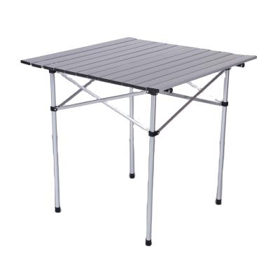 China Floor Easy Carry Outdoor Portable Booth Suits Portable Aluminum Folding Table for sale