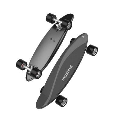 China Kid Mini Short Board With Single Kick Out Tail Kids Single Electric Rocker Skateboard for sale