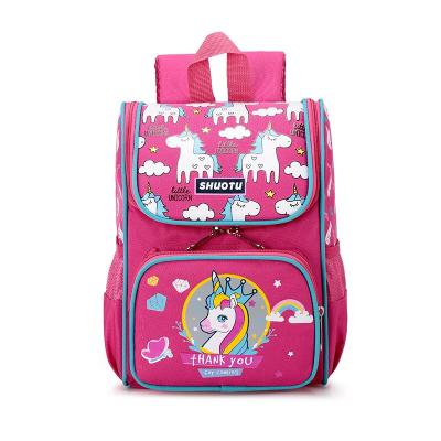 China Cheap Cartoon Pony Spiderman Bear Bagpack Cute Child Kindergarten School Bag 28cm New Arrival Waterproof for sale