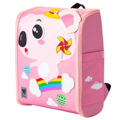 China Waterproof 2021 Amazon Children Backpack Raincoat With Cartoon Animal School Bag For Kid Boy Girl Gift With CPC for sale