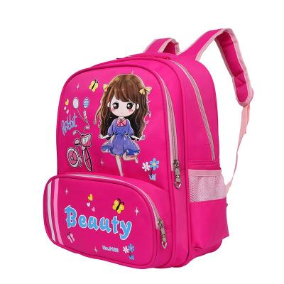 China Waterproof High Quality One Piece Elementary School Bags Large Capacity Easy To Clean Kids Bags Lightweight Student Backpack For Girls for sale