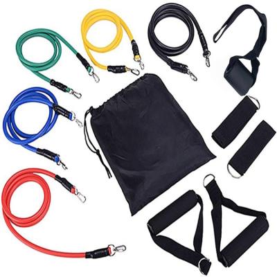 China Good Quality Durable Display Resistance Tube Band Set Lower Price150lbS Resistance Tube Bands for sale