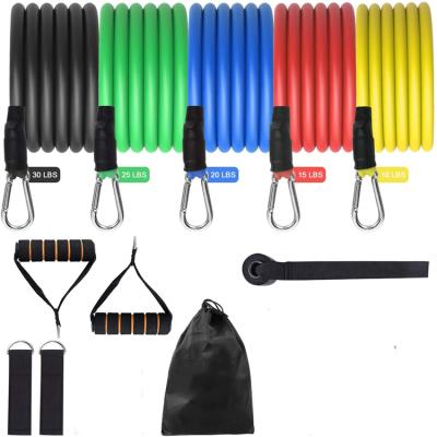 China Factory Durable Professional Resistance Bands Set Tube Resistance 150lbS High Quality Tube Bands for sale