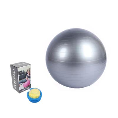 China Round Non-slip PVC Customized Anti-Shatter Stability Exercise Yoga Balance Gymnastics Ball for sale