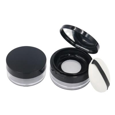 China Recyclable Custom Plastic Luxury Printed Loose Cosmetic Powder Container Packaging Box for sale