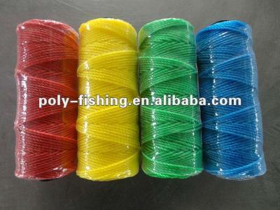 China Polythene Rope Three Strand Fishing for sale