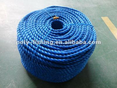 China Fishing Rope Blue 12mm Polyethylene Rope for sale