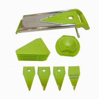 China Viable Kitchen Accessories V-Blade Mandoline Slicer with Professional Stainless Steel Vegetable Slicer for sale