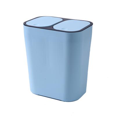 China Sustainable High Quality Classified Plastic Trash Can Garbage Bin for sale