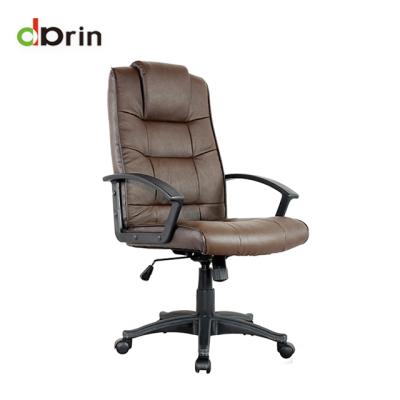 China High Executive Chair PU Computer Task Office Adjustable Leather Back Executive Chair for sale